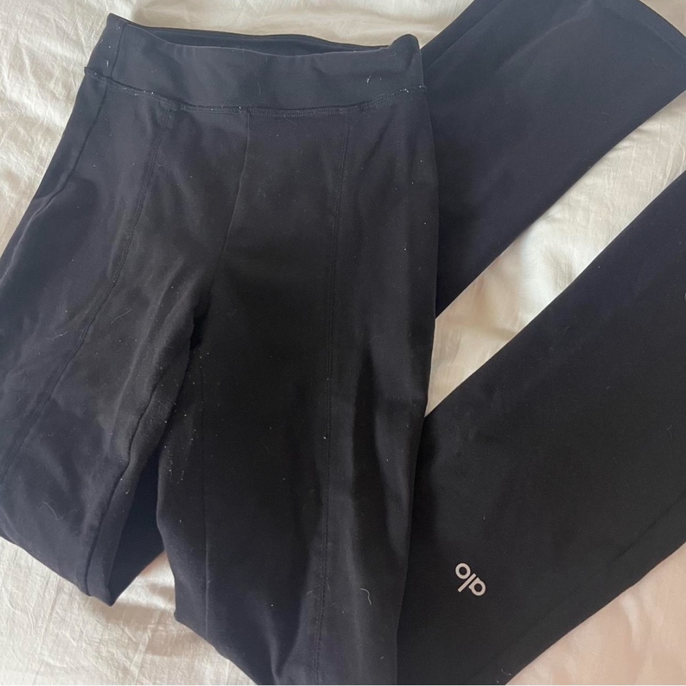 Alo Yoga Black Flare Leggings xs